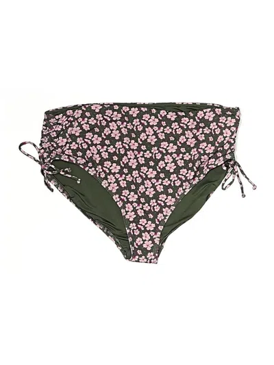 Pre-owned Unbranded Swimsuit Bottoms In Green