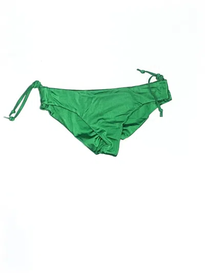 Pre-owned Unbranded Swimsuit Bottoms In Green