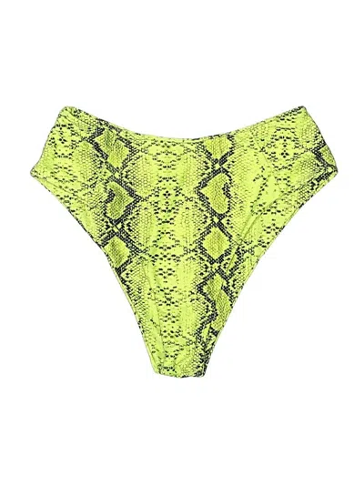 Pre-owned Unbranded Swimsuit Bottoms In Green