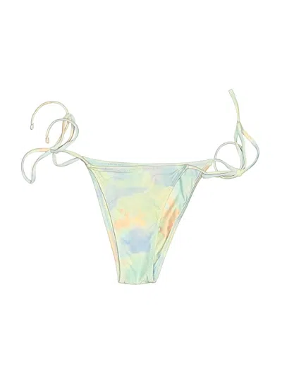 Pre-owned Unbranded Swimsuit Bottoms In Green