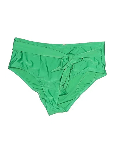 Pre-owned Unbranded Swimsuit Bottoms In Green