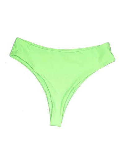 Pre-owned Unbranded Swimsuit Bottoms In Green