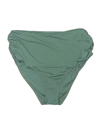 Pre-owned Unbranded Swimsuit Bottoms In Green