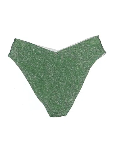 Pre-owned Unbranded Swimsuit Bottoms In Green