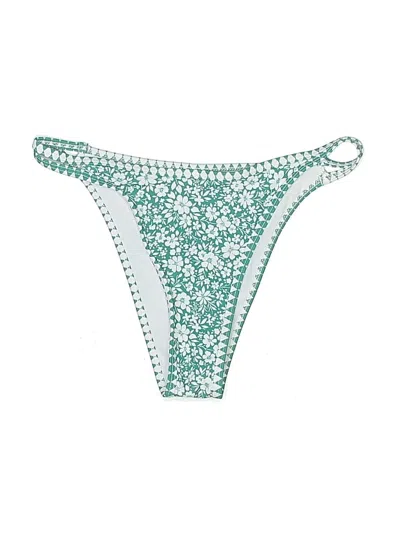 Pre-owned Unbranded Swimsuit Bottoms In Green