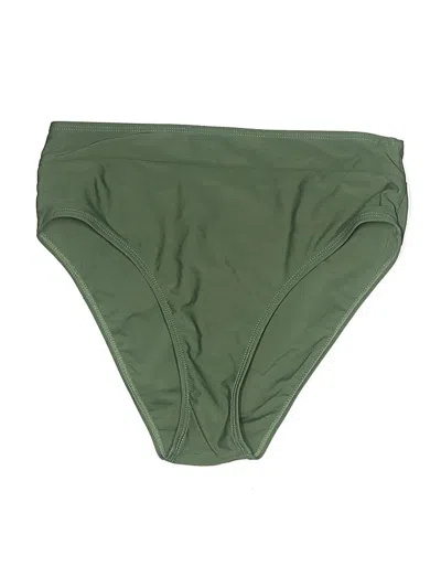 Pre-owned Unbranded Swimsuit Bottoms In Green