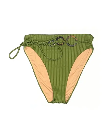 Pre-owned Unbranded Swimsuit Bottoms In Green