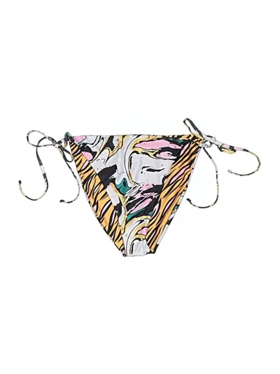 Pre-owned Unbranded Swimsuit Bottoms In Ivory