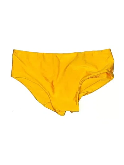 Pre-owned Unbranded Swimsuit Bottoms In Orange