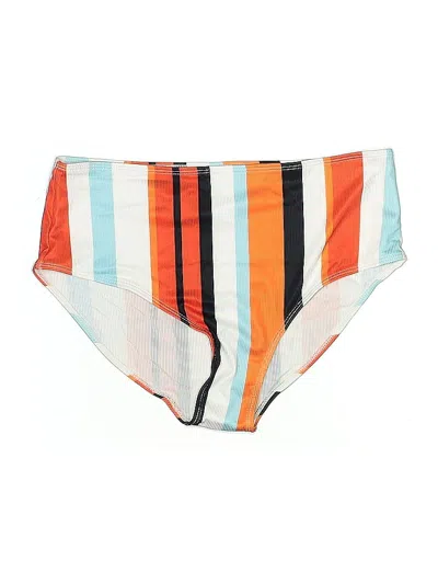 Pre-owned Unbranded Swimsuit Bottoms In Orange