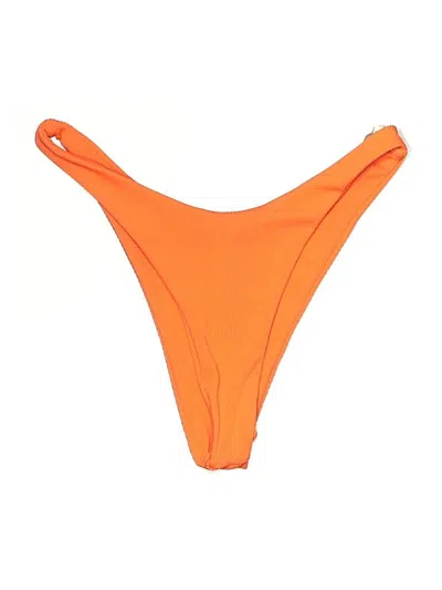 Pre-owned Unbranded Swimsuit Bottoms In Orange