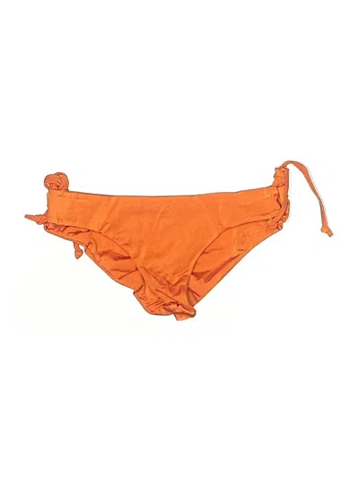 Pre-owned Unbranded Swimsuit Bottoms In Orange