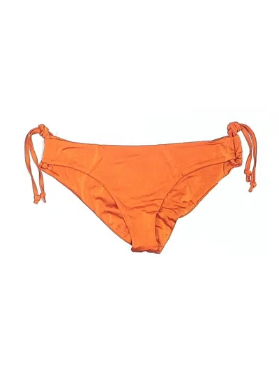 Pre-owned Unbranded Swimsuit Bottoms In Orange
