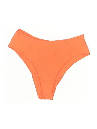 Pre-owned Unbranded Swimsuit Bottoms In Orange