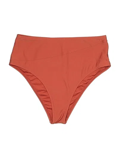 Pre-owned Unbranded Swimsuit Bottoms In Orange