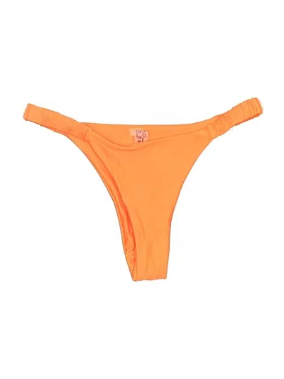 Pre-owned Unbranded Swimsuit Bottoms In Orange