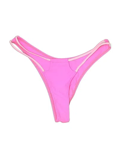 Pre-owned Unbranded Swimsuit Bottoms In Pink