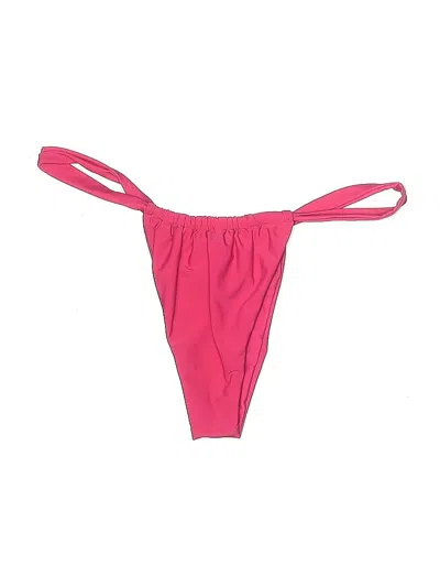 Pre-owned Unbranded Swimsuit Bottoms In Pink