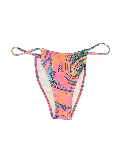 Pre-owned Unbranded Swimsuit Bottoms In Pink