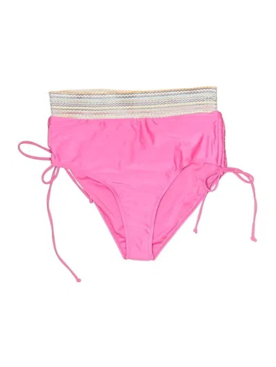 Pre-owned Unbranded Swimsuit Bottoms In Pink