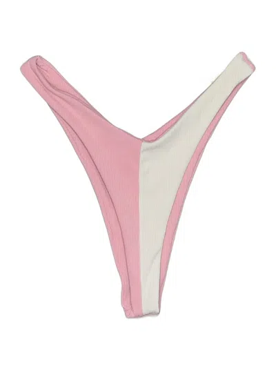 Pre-owned Unbranded Swimsuit Bottoms In Pink