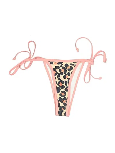 Pre-owned Unbranded Swimsuit Bottoms In Pink