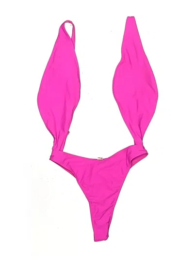 Pre-owned Unbranded Swimsuit Bottoms In Pink