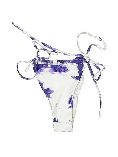 Pre-owned Unbranded Swimsuit Bottoms In Purple