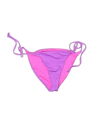 Pre-owned Unbranded Swimsuit Bottoms In Purple