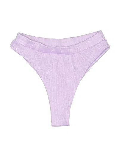 Pre-owned Unbranded Swimsuit Bottoms In Purple
