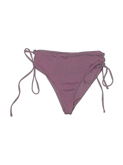 Pre-owned Unbranded Swimsuit Bottoms In Purple