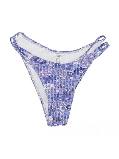 Pre-owned Unbranded Swimsuit Bottoms In Purple