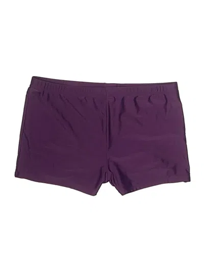 Pre-owned Unbranded Swimsuit Bottoms In Purple
