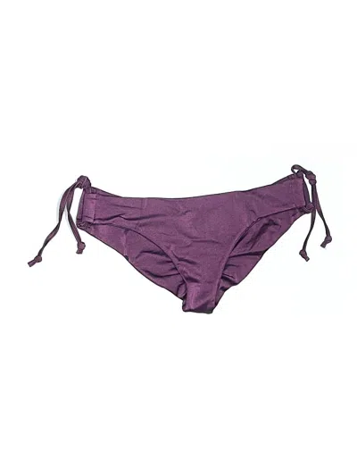Pre-owned Unbranded Swimsuit Bottoms In Purple