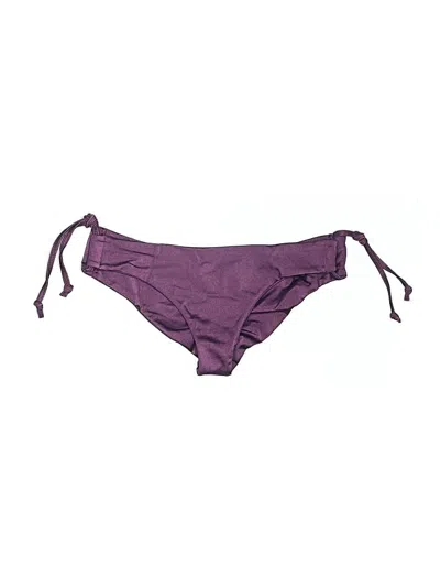 Pre-owned Unbranded Swimsuit Bottoms In Purple