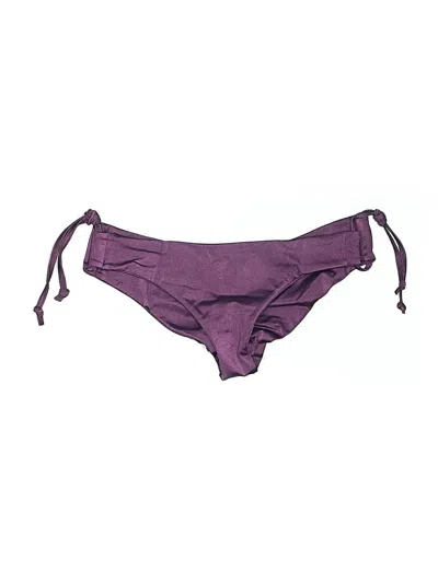 Pre-owned Unbranded Swimsuit Bottoms In Purple