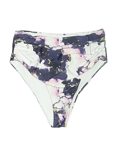 Pre-owned Unbranded Swimsuit Bottoms In Purple