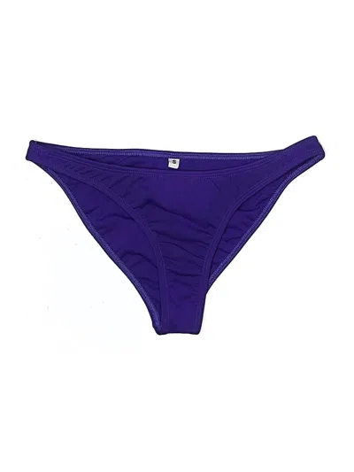 Pre-owned Unbranded Swimsuit Bottoms In Purple