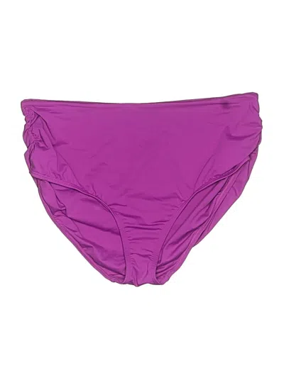 Pre-owned Unbranded Swimsuit Bottoms In Purple
