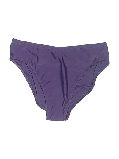 Pre-owned Unbranded Swimsuit Bottoms In Purple