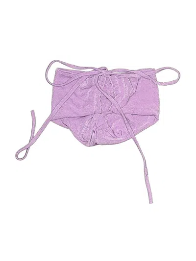 Pre-owned Unbranded Swimsuit Bottoms In Purple