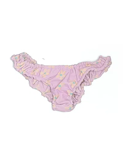 Pre-owned Unbranded Swimsuit Bottoms In Purple
