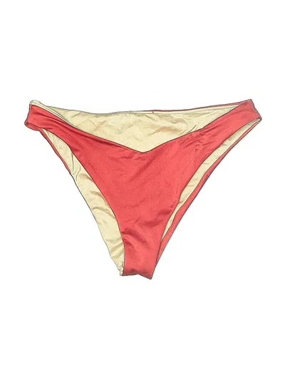 Pre-owned Unbranded Swimsuit Bottoms In Red