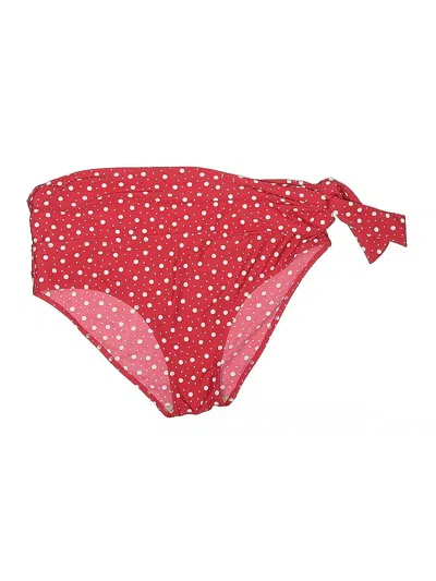 Pre-owned Unbranded Swimsuit Bottoms In Red