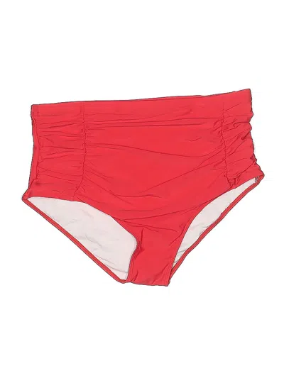 Pre-owned Unbranded Swimsuit Bottoms In Red