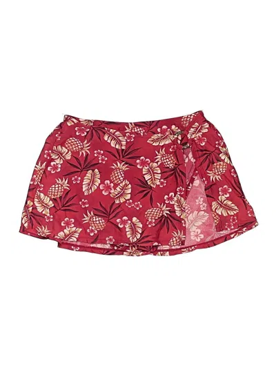 Pre-owned Unbranded Swimsuit Bottoms In Red