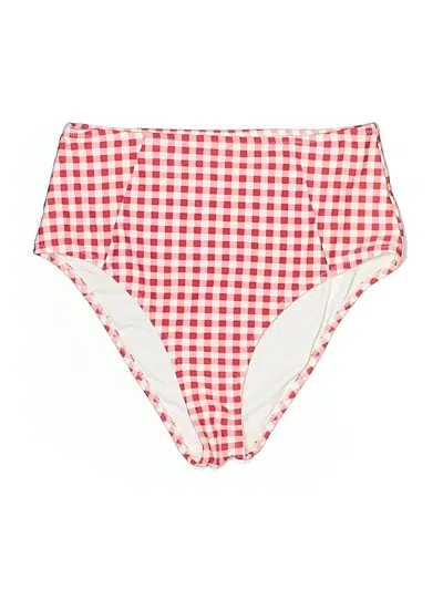 Pre-owned Unbranded Swimsuit Bottoms In Red