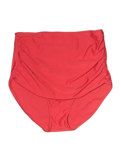 Pre-owned Unbranded Swimsuit Bottoms In Red
