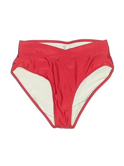 Pre-owned Unbranded Swimsuit Bottoms In Red