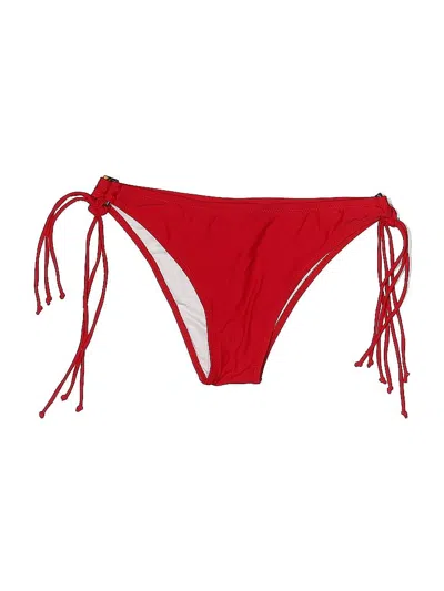 Pre-owned Unbranded Swimsuit Bottoms In Red
